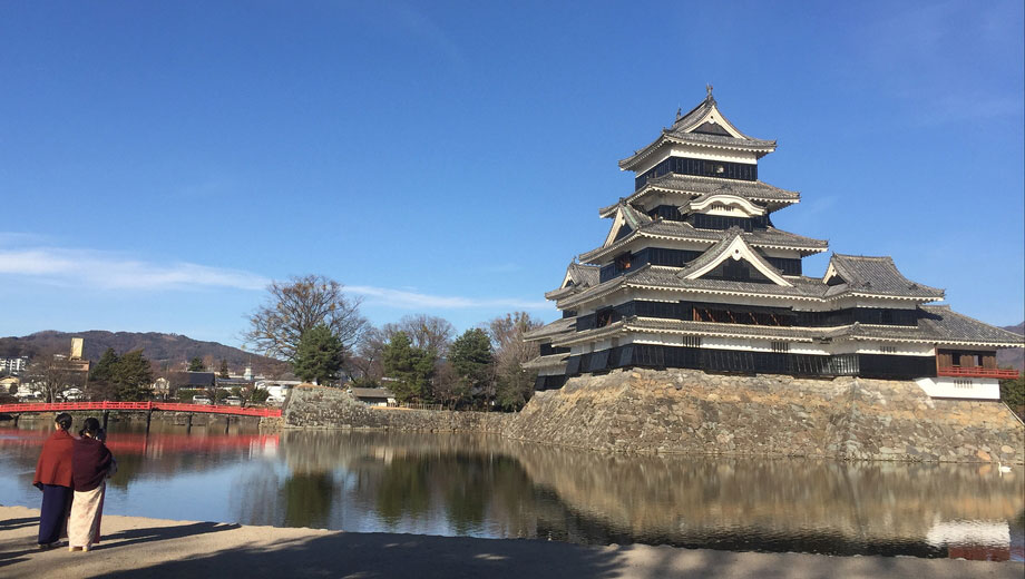 12月の国宝 松本城