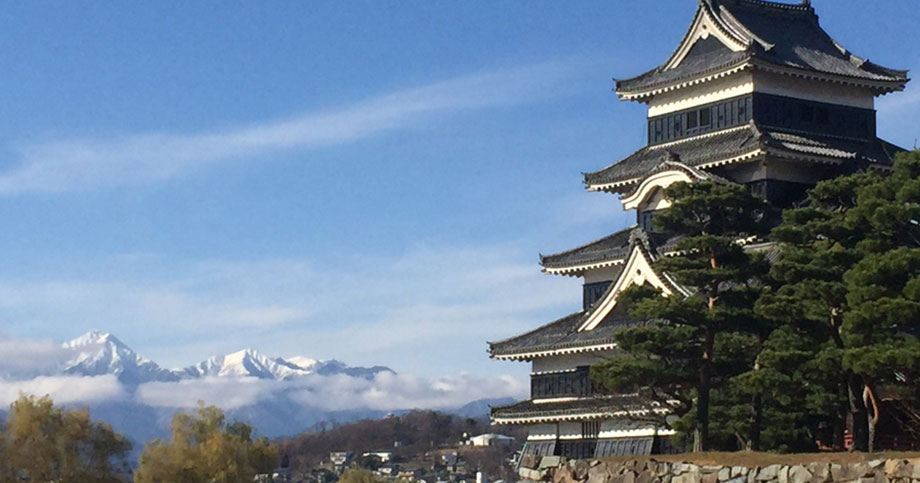 冬の松本城