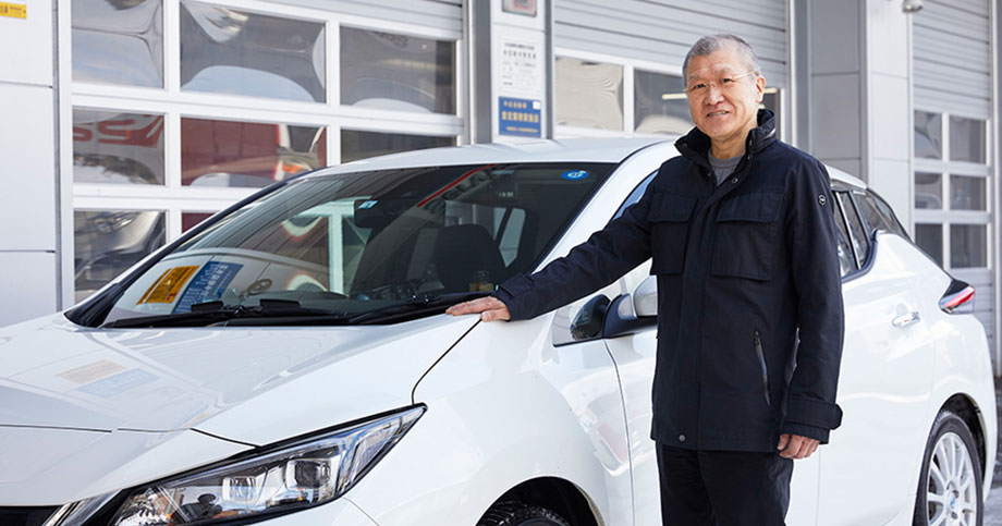 日産リーフオーナーボイス 北海道札幌市在住 山崎賀津雄さん 電気自動車 Ev 総合情報サイト 日産