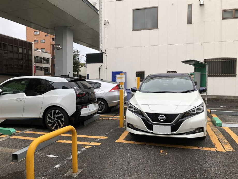 名古屋は電気自動車の普通充電設備が充実