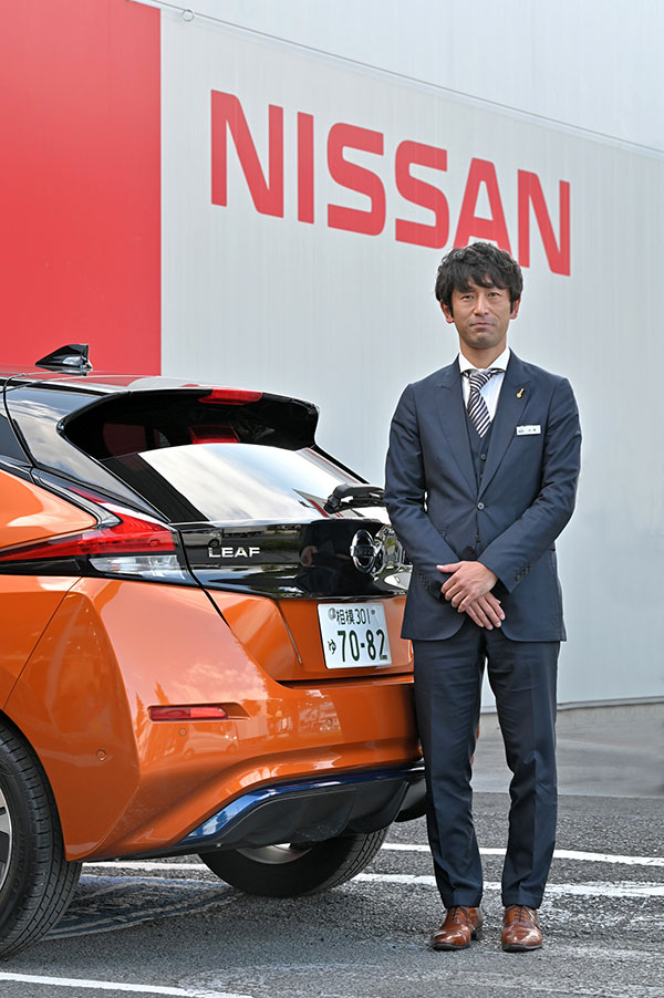 日産リーフ、小嶌孝治