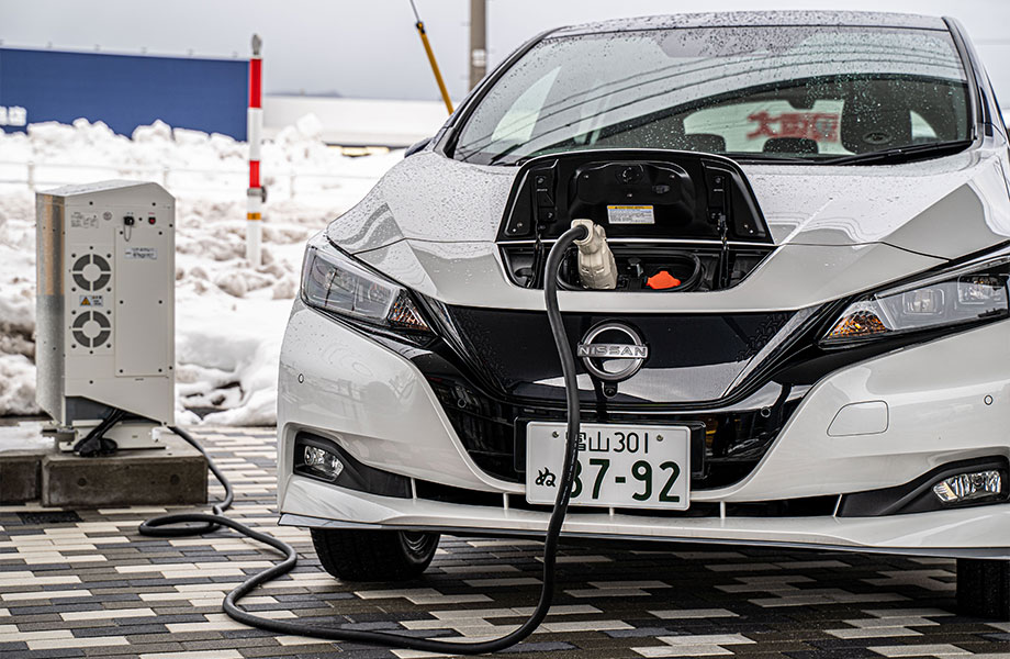 日産リーフとV2H