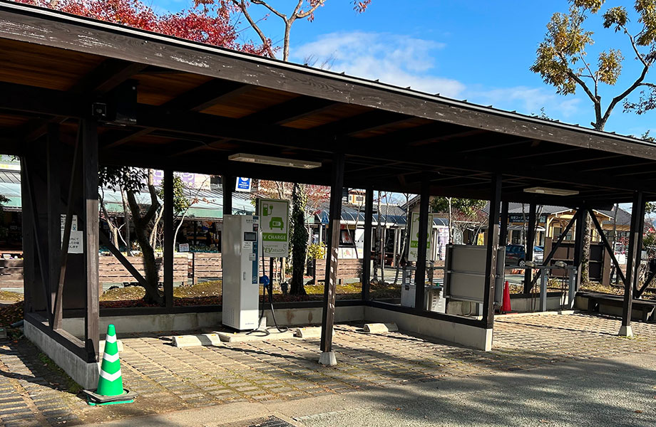 道の駅阿蘇のEV充電設備